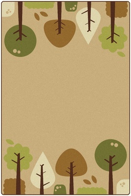 KIDSoft™ Tranquil Trees Carpet, Tan