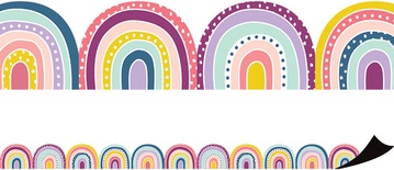 Oh Happy Day Rainbows Magnetic Border