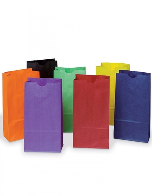 Mini Rainbow Paper Bags