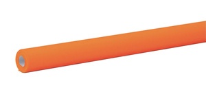 Fadeless® Art Roll, 48" x 50', Orange, Film Wrapped