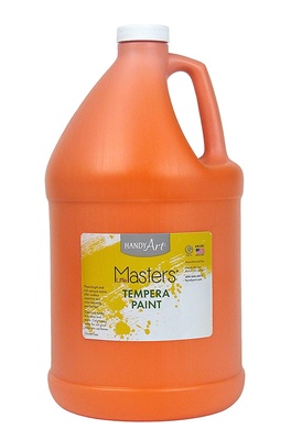 Little Masters® Tempera Paint, Gallon, Orange