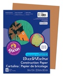 SunWorks® Construction Paper, 9" x 12", Brown