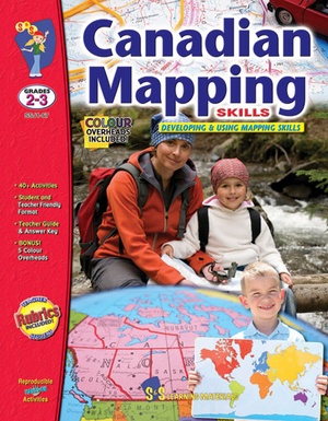 Canadian Mapping Skills, Grades 2-3