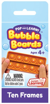 Ten Frames Pop and Learn™ Bubble Boards