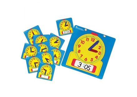 Write & Wipe Clocks Classroom Set