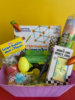 Construction and Building Easter Basket