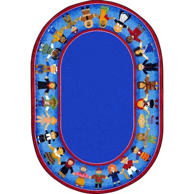 Children of Many Cultures™ Oval Rug
