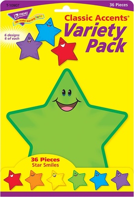 Star Smiles Classic Accents® Variety Pack