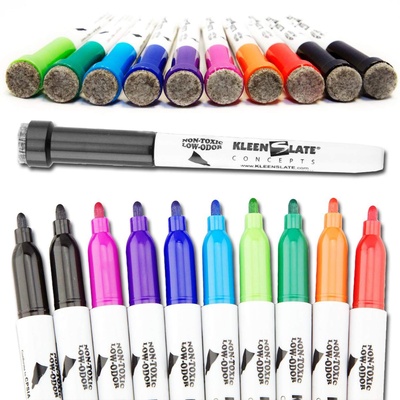 Dry Erase Assorted Markers 10 Pack