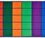 FS 	8'4" x 13'4" Colorful Rows Seating Rug - Factory Second