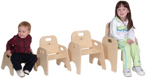 5" Toddler Chair wooden - SALE ITEM ONLY 3 LEFT