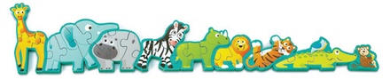 Alphabet & Animal Parade Puzzle