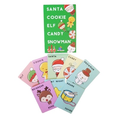Santa Cookie Elf Candy Snowman Game