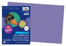 SunWorks® Construction Paper, 12" x 18", Violet