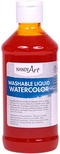 Handy Art® Washable Liquid Watercolors, Orange, 8 oz.