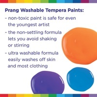 Prang® Ready-to-Use Washable Paint, Gallon, Red