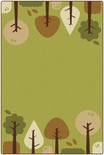 KIDSoft™ Tranquil Trees Carpet, Green