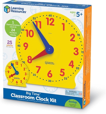 Big Time™ Learning Clock® Classroom Kit