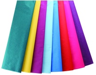 Non-Bleeding Tissue Paper Assortment, Bright Colors, 24 sheets