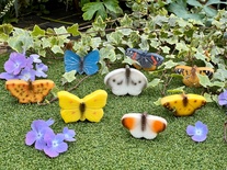 Sensory Play Stones Butterflies