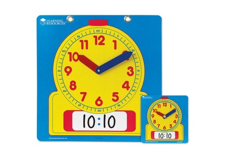 Write & Wipe Clocks Classroom Set