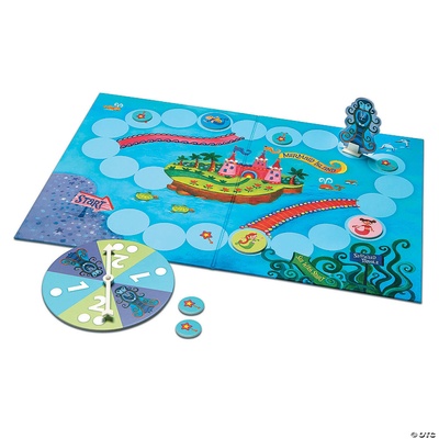 Mermaid Island Cooperative Board Game 