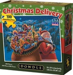 Christmas Delivery Puzzle, 100 pieces 