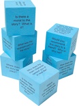 Foam Reading Comprehension Cubes