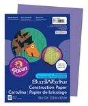 SunWorks® Construction Paper, 9" x 12", Violet