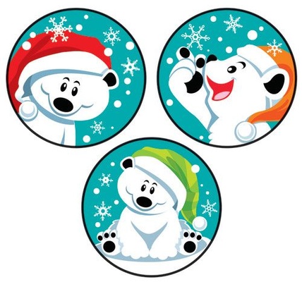 Stinky Stickers® Winter Bears (Pep-BEAR-mint)