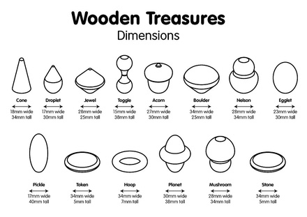 Wooden Treasures Super Set - 420 pc