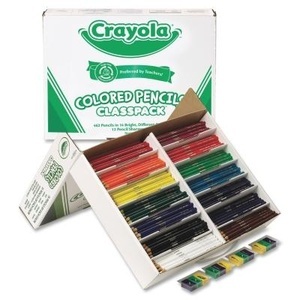 Crayola® Colored Pencil Classpack®, 462 pencils, 14 colors