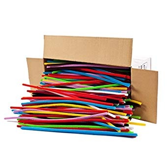 Chenille Stems Class Pack, 12" Stems, 4 mm thick