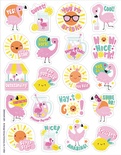 Flamingo Scented Stickers