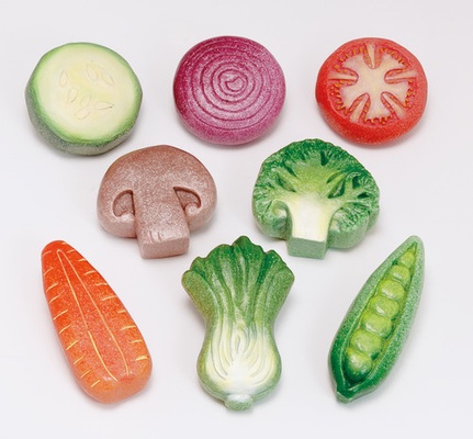 Vegetable Sensory Stones