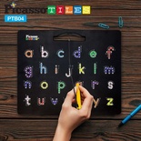 Picasso Tiles® Magnetic Alphabet Board, Uppercase Letters/Blank