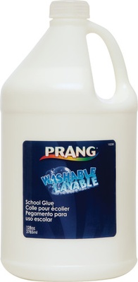 Prang Glue Washable Liquid White School Glue -1 Gallon, White