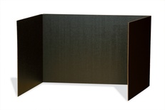 Privacy Boards, Black, Pack of 4
