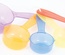 Translucent Colour Measuring Cups