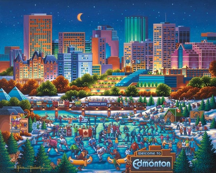 Edmonton 1000 Piece Puzzle