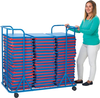 Mobile Rest Mat Storage Cart  Education Station - Teaching