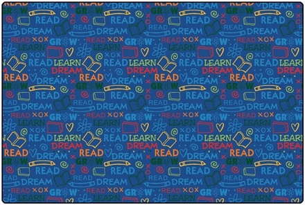 Read to Dream Pattern Rug
