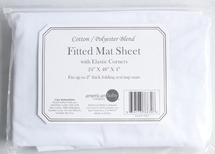 Fitted Mat Sheets with Elastic Corners