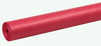 Art Kraft® Paper Rolls, Flame Red